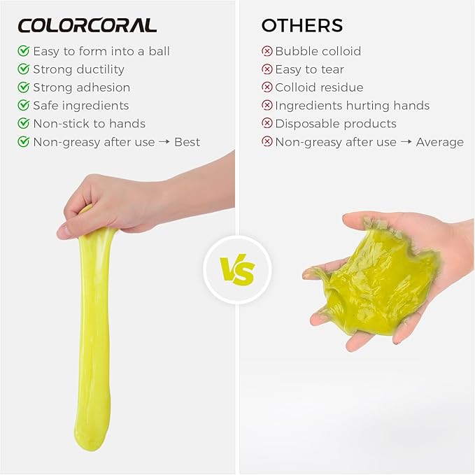 COLORCORAL Cleaning Gel Universal Dust Cleaner - Image 7