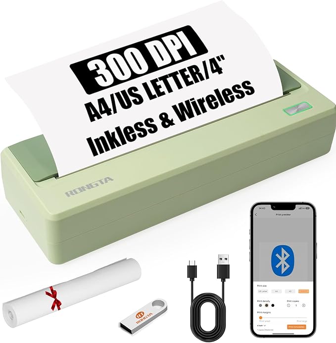 Rongta Inkless Portable Printer by RONGTA