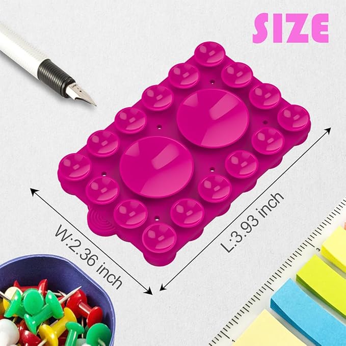 Silicone Suction Phone Holder Mount, Silicon Adhesive Phone Accessory - Image 5