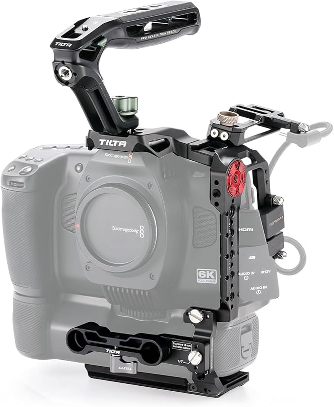 Tilta Basic Kit for BMCC 6K | Includes Full Camera Cage, SSD Holder & Xeno Top by Tilta