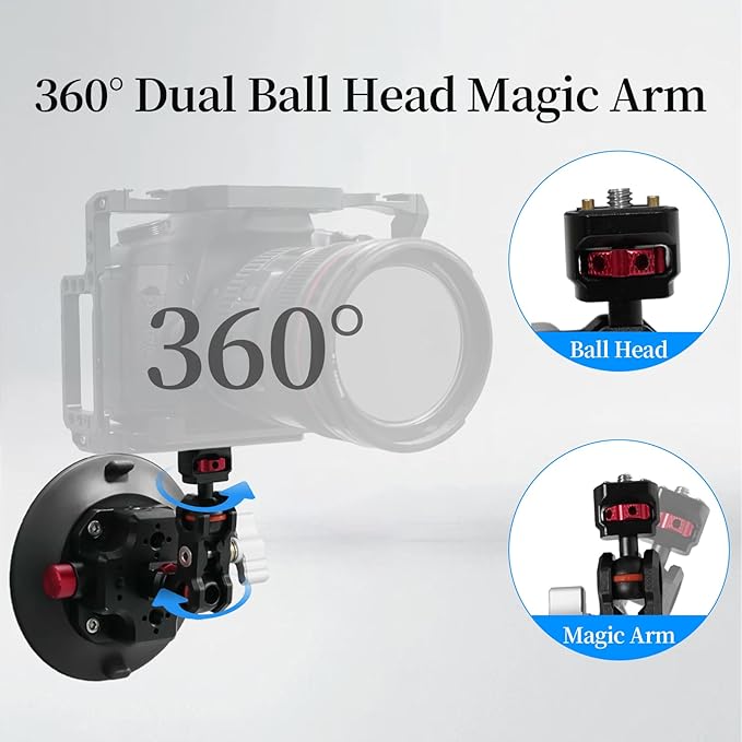 FIFIELD 4.5in Suction Cup Camera Mount - Image 5