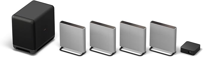 Sony BRAVIA Theater Quad Home Theater Surround Sound System and SA-SW5 Wireless by Sony