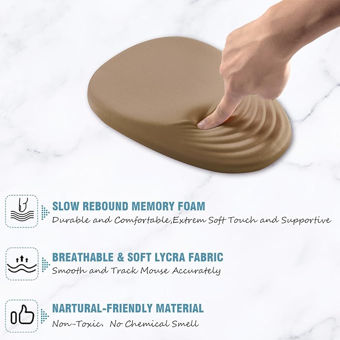 Ergonomic Mouse Pad Wrist Support, Mouse Pad - Image 4