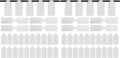 60 Pieces Self-Adhesive Cable Labels, Paste Wire Labels, Nylon Writable Cord by Eersida