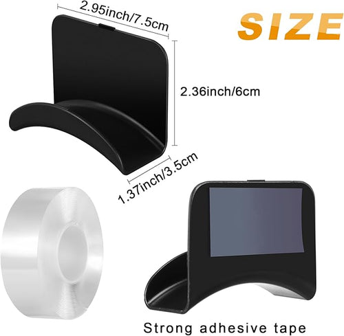 12 Pcs Headphone Wall Hangers Adhesive Gaming Headset Holder Hooks - Image 2