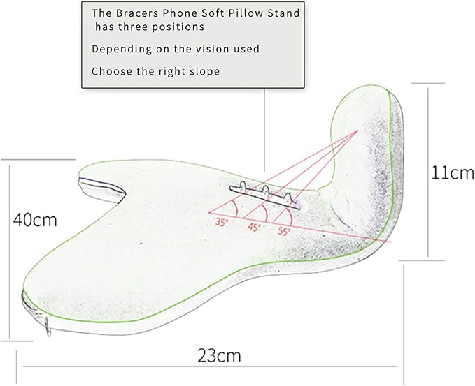 Multi-Angle Tablet Sofa Holder Pad Pillow Stand - Image 6