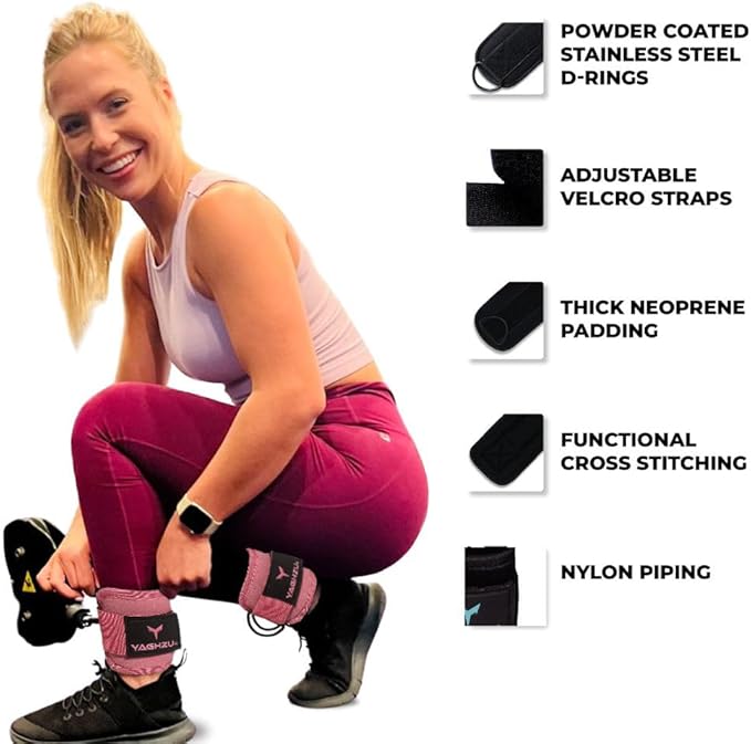 Ankle Straps for Cable Machines Women - Image 2