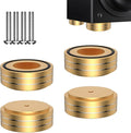Viborg HiFi Speaker Spikes Isolation Stand Feet Pads 58x22MM, 4X Speaker Floor by Viborg