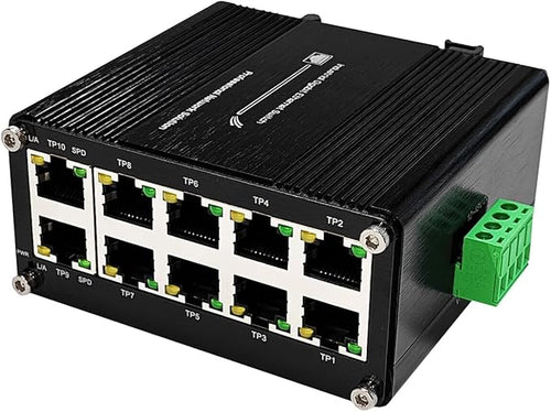 10-Port Gigabit Ethernet Switch, Industrial Design by Unknown