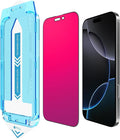 EGKimBa for iPhone 16 Pro Max Privacy Screen Protector, Gradient Color by RainbowColorful