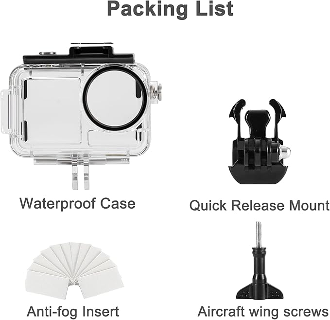 OKFUN 50M/164FT Waterproof Housing Case Compatible - Image 8