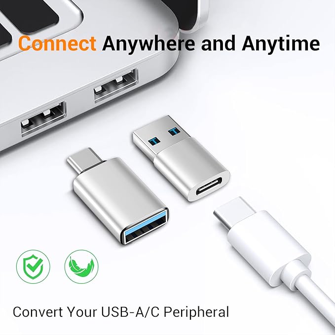   USB to USB C Adapter, USB C Male to USB 3.0 Female - Image 5