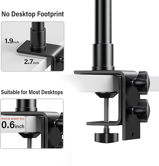 2-Pack Camera Desk Mount Stand - Image 4