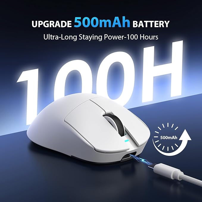 Transformers GM04 63g Lightweight Wireless Gaming Mouse, 12000 DPI, PAW3311 - Image 5