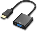 Amzpas HDMI to VGA, Uni-Directional Gold-Plated HDMI to VGA Adapter by Amzpas