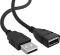 Long USB Extension Cable 10FT by LORDTRONICS