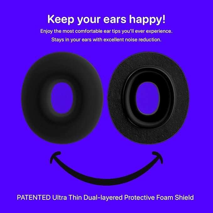 Patented AirFoams Pro Ultra V5.0 Memory Foam Ear Tips - Image 5