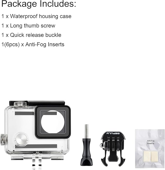 Waterproof Housing Case for GoPro Hero 4 Black, Hero 4 Silver, Hero 3+ - Image 9
