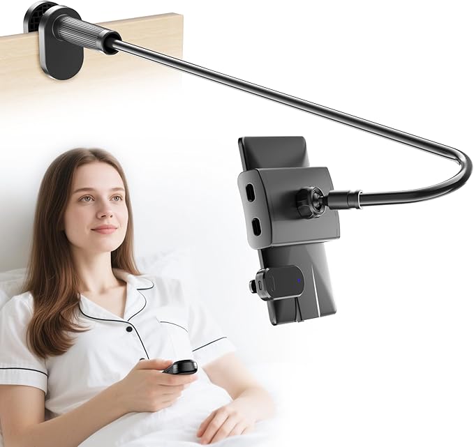 Gooseneck Tablet Holder for Kindle Reading in Bed by Kefotic