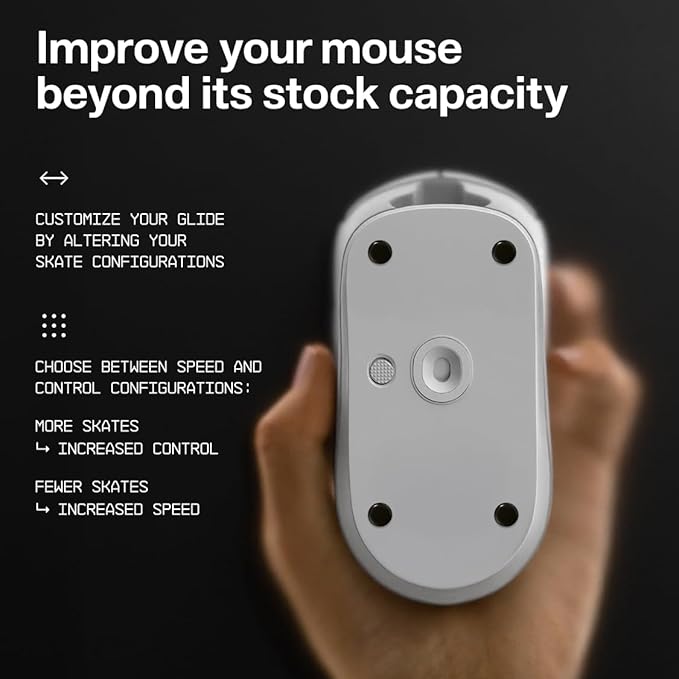 Wallhack UHMW-PE Dot Mouse Skates | Premium Universal Skates - Image 2