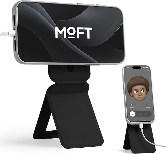 MOFT Phone Stand, Magnetic Phone Tripod Stand Stain-Resistant MOVAS Leather & by MOFT