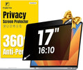 F FORITO 17 Inch 16:10 360°Laptop Privacy Screen Protector, Anti Peeping Anti by FFORITO