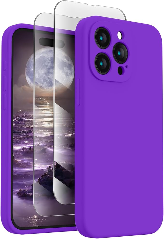 FireNova Designed for iPhone 15 Pro Case, Silicone Upgraded Phone Case with by FireNova