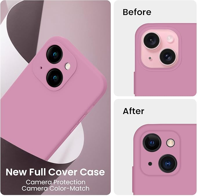 FireNova Designed for iPhone 15 Case, Silicone Upgraded Phone Case with - Image 3