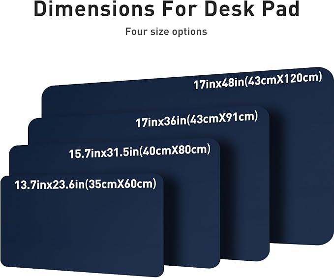 Aothia Leather Desk Pad Protector, Mouse Pad & Office Mat - Image 8