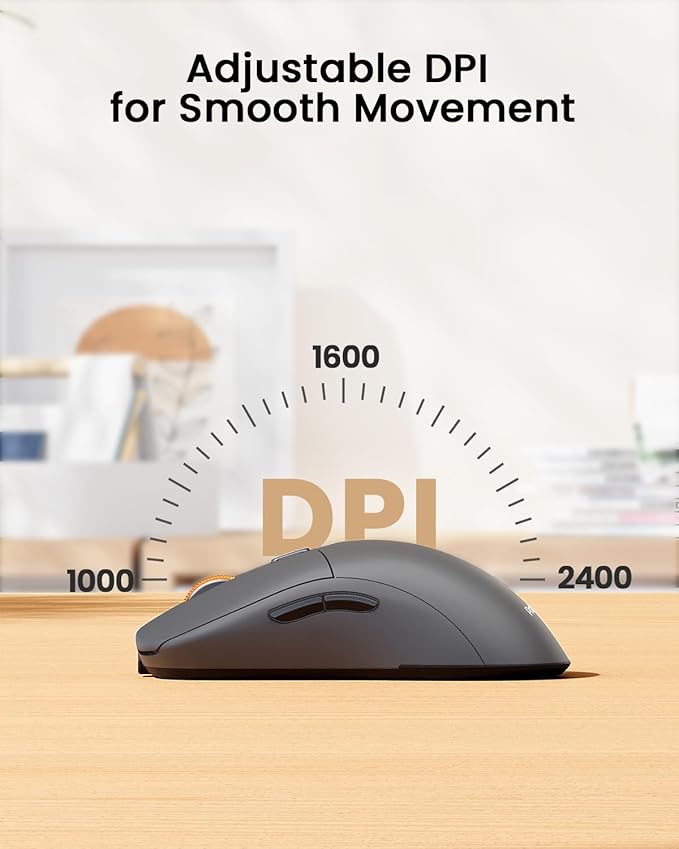 ProtoArc Bluetooth Wireless Mouse, USB C Mouse, EM15 Rechargeable Compact - Image 4