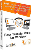 LAPLINK Easy Transfer Cable, Includes PCmover Express Data Transfer Software by LaplinkSoftware