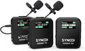 SYNCO Wireless Lavalier Microphone, G2 MAX 2.4G Dual Transmitter 24 Hours by SYNCO