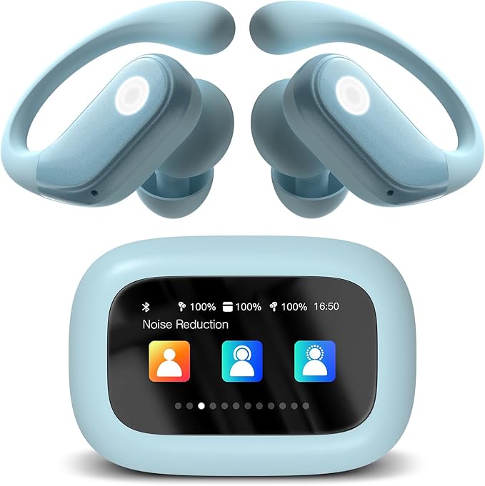 Wireless Earbuds, ANC Noise Cancelling Sport Ear Buds by FridgeMagnets