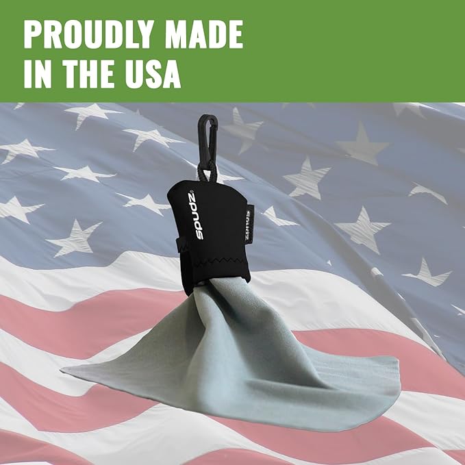 SPUDZ Ultra Microfiber Lens Cleaner – Closable Pouch, Washable – - Image 4