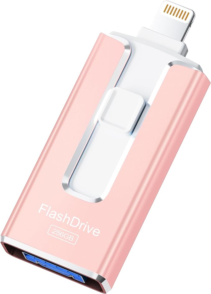 MFi Certified 256GB Flash Drive by SUDEHO