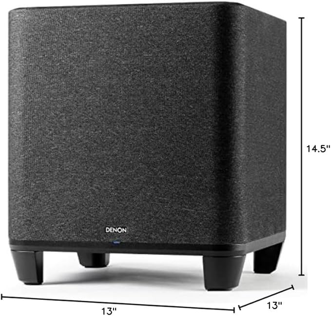 Denon Home Subwoofer – Deep, Powerful Bass, Wireless Streaming, Pair Home - Image 7