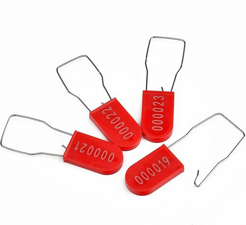 1000PCS Plastic Padlock Security Seals Metal Wire Padlocks Electric Meter Seal by LeadSeals