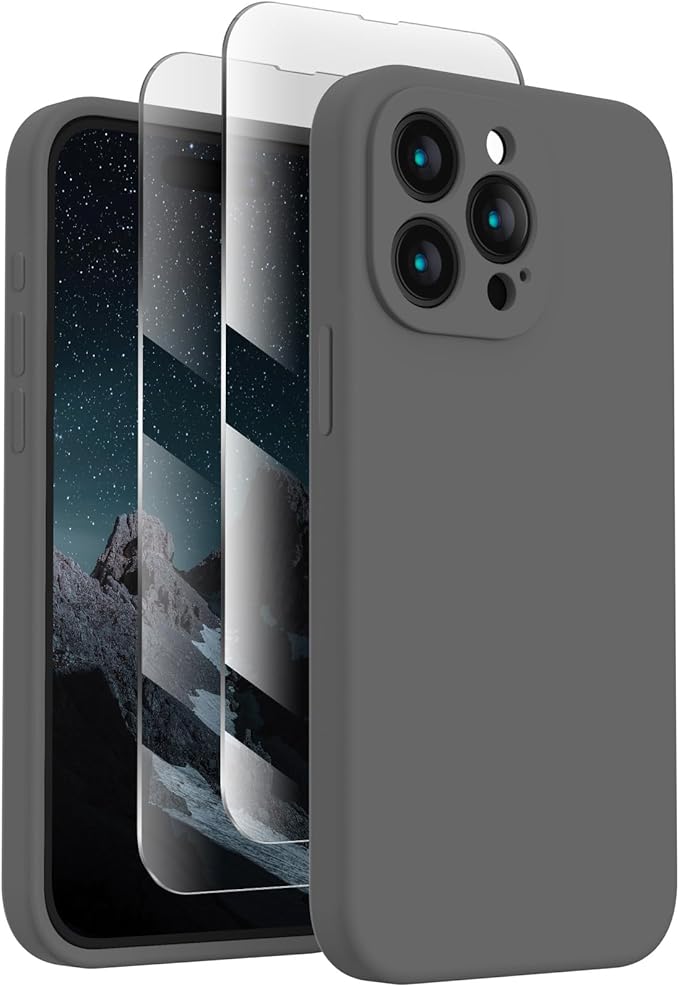 FireNova Designed for iPhone 15 Pro Max Case, Silicone Upgraded Phone Case with by FireNova