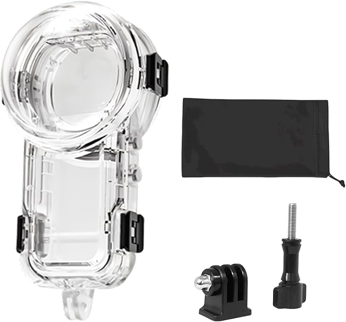 Invisible Dive Housing Case for Insta360 X5, Waterproof Up to 60M/196ft by NKSRCP