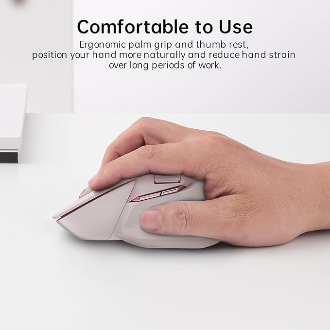 Rapoo MT760 Multi-Device Wireless Mouse, 11 Programmable Buttons, 4K DPI - Image 6