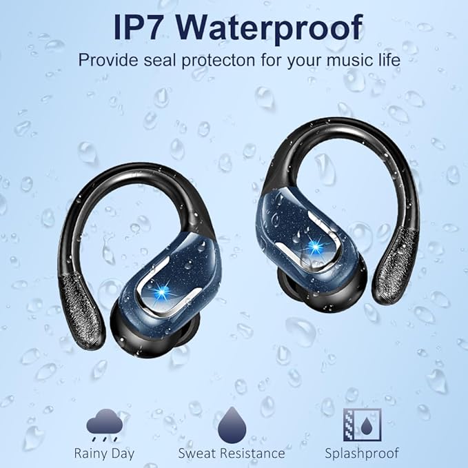 Wireless Earbud, 75Hrs Running Wireless Earphones - Image 6