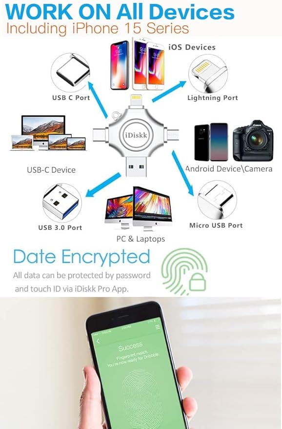 iDiskk App-le MFI Certified 512GB, Flash Drive - Image 3