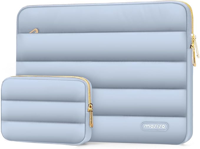 MOSISO 13.3 inch Laptop Case, 13-13.3 inch Puffy Laptop Sleeve Compatible by MOSISO