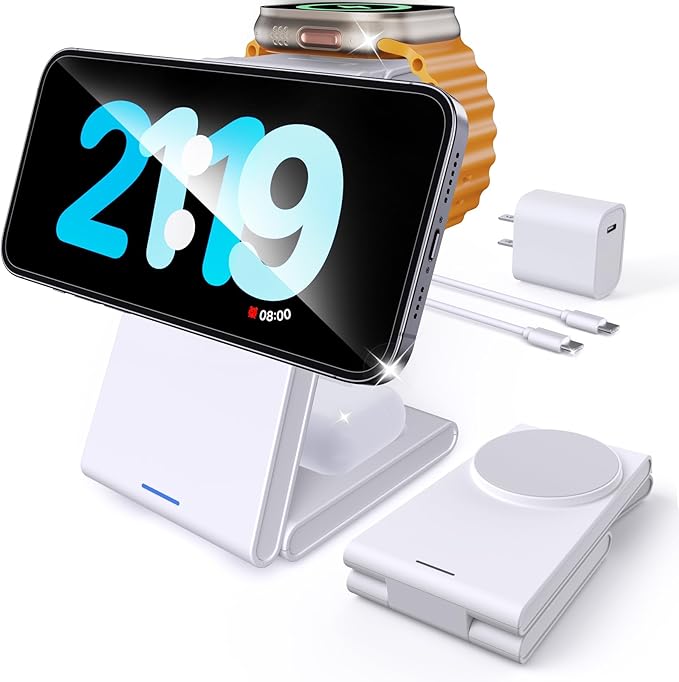 Foldable 3 in 1 Charging Station by Kysson