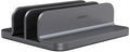 Dual Aluminum Vertical Laptop Stand Organizer, Sturdy Notebook Computer Holder by Jokitech