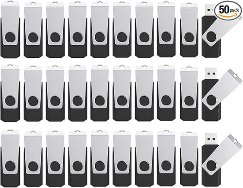 128MB Flash Drives 50 Pack, Wooolken USB 2.0 Thumb Drive by WOOOLKEN
