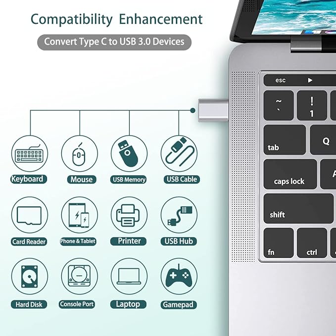 CISSOOK Compatible with MacBook Air 13.6 Inch Case 2025 2024 2023 2022 - Image 8