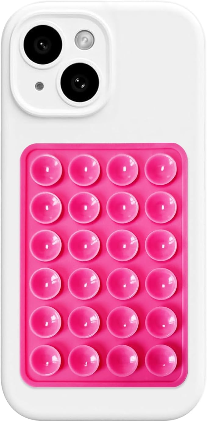 AZXYI Silicone Suction Phone Case Mount, Silicon Adhesive Suction Cup Phone by AZXYI