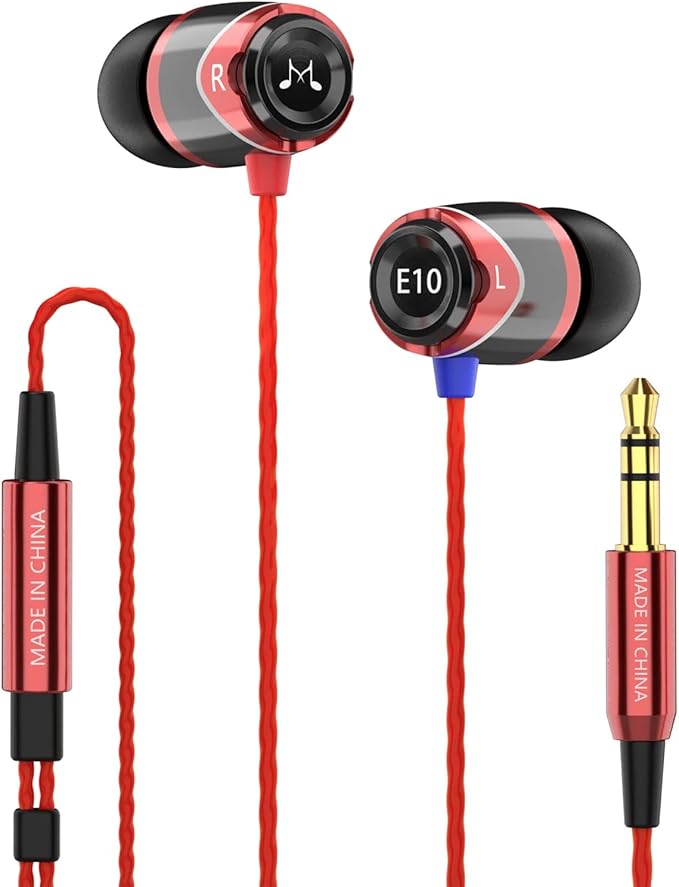 SoundMAGIC E10 Wired Earphones No Microphone HiFi Stereo Earbuds Noise by SoundMAGIC