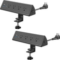 Jgstkcity Desk Clamp Power Strip, 20W Fast Charging Station, Surge Protector by Jgstkcity